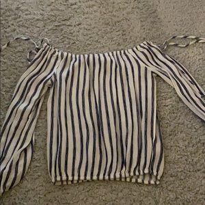 Hollister Off The Shoulder Top